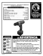 Preview for 16 page of Matco Tools MCL144DD Operating Instructions Manual