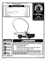 Preview for 1 page of Matco Tools MCL144GG Operating Instructions Manual