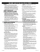 Preview for 11 page of Matco Tools MCL144IW Operating Instructions Manual