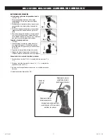 Preview for 11 page of Matco Tools MCL1613BS Operating Instructions Manual