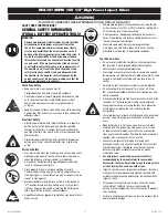 Preview for 2 page of Matco Tools MCL1614HPID Operating Instructions Manual