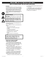 Preview for 6 page of Matco Tools MCL1614HPID Operating Instructions Manual