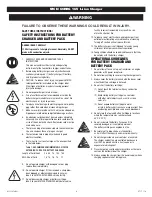 Preview for 4 page of Matco Tools MCL16CHRG Operating Instructions Manual