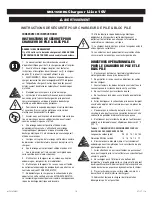 Preview for 18 page of Matco Tools MCL16CHRG Operating Instructions Manual