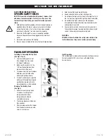 Preview for 3 page of Matco Tools MCL16LED Operating Instructions Manual