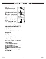 Preview for 11 page of Matco Tools MCL16RS Operating Instructions Manual