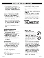 Preview for 11 page of Matco Tools MCL18AG Operating Instructions Manual