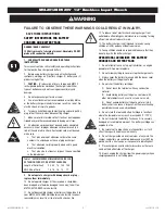 Preview for 5 page of Matco Tools MCL2012BIW Operating Instructions Manual