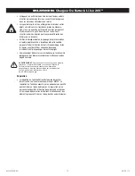 Preview for 15 page of Matco Tools MCL2050CHRG Operating Instructions Manual