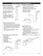 Предварительный просмотр 3 страницы Matco Tools MCS48V Operating Instructions Manual