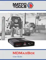 Preview for 1 page of Matco Tools MDMAXBOX User Manual