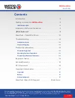 Preview for 2 page of Matco Tools MDMAXBOX User Manual