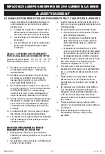 Preview for 19 page of Matco Tools MFLCOB25 Operating Instructions Manual