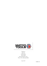 Preview for 45 page of Matco Tools MP200DVILCD Owner'S Manual