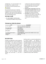 Preview for 6 page of Matco Tools MPPC70DV Owner'S Manual