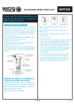 Preview for 4 page of Matco Tools MPTK76 Instructions Manual