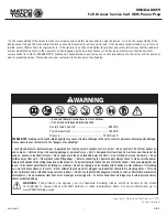 Preview for 1 page of Matco Tools MSC4CAMO19 User Manual