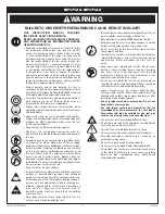 Preview for 2 page of Matco Tools MT1712 Operating Instructions, Warning Information, Parts Breakdown