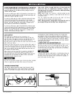 Preview for 3 page of Matco Tools MT1712 Operating Instructions, Warning Information, Parts Breakdown