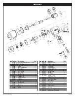 Preview for 6 page of Matco Tools MT1712 Operating Instructions, Warning Information, Parts Breakdown