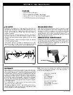 Предварительный просмотр 3 страницы Matco Tools MT1788 Operating Instructions