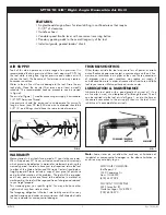 Preview for 3 page of Matco Tools MT1810 Operating Instructions