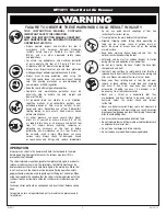 Preview for 2 page of Matco Tools MT1811 Operating Instructions Manual