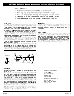 Preview for 7 page of Matco Tools MT1840 Operating Instructions, Warning Information, Parts Breakdown