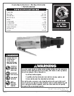 Preview for 1 page of Matco Tools MT1844 Manual