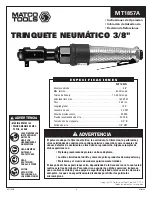 Preview for 6 page of Matco Tools MT1857A Operating Instructions Manual