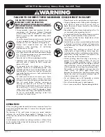 Preview for 2 page of Matco Tools MT1871R Operating Instructions, Warning Information, Parts Breakdown