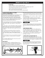 Preview for 3 page of Matco Tools MT2220 Operating Instructions Manual