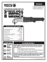 Preview for 6 page of Matco Tools MT2638 Manual