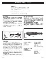 Preview for 3 page of Matco Tools MT2835 Operating Instructions Manual