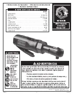 Preview for 8 page of Matco Tools MT2835 Operating Instructions Manual