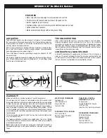 Предварительный просмотр 3 страницы Matco Tools MT2840 Operating Instructions Manual