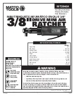 Preview for 1 page of Matco Tools MT2840A Manual