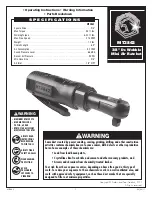 Preview for 1 page of Matco Tools MT2842 Operating Instructions Manual