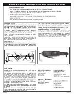 Preview for 7 page of Matco Tools MT2842 Operating Instructions Manual