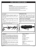 Preview for 3 page of Matco Tools MT2880 Operating Instructions, Warning Information, Parts Breakdown