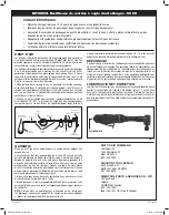 Preview for 7 page of Matco Tools MT2883L Operating Instructions Manual