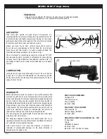 Preview for 3 page of Matco Tools MT2885 Operating Instructions, Warning Information, Parts Breakdown