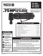 Preview for 6 page of Matco Tools MT4883 Manual