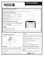 Preview for 6 page of Matco Tools MTCGLOWSPKR Operating Instructions Manual