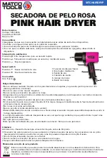 Preview for 2 page of Matco Tools MTCHAIRDRYP Quick Start Manual