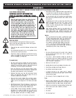 Preview for 2 page of Matco Tools MTCHEATED2XL Operating Instructions, Warning Information, Parts Breakdown