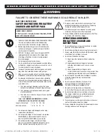 Preview for 4 page of Matco Tools MTCHEATED2XL Operating Instructions, Warning Information, Parts Breakdown