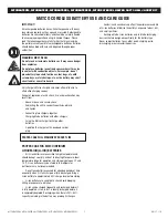 Preview for 5 page of Matco Tools MTCHEATED2XL Operating Instructions, Warning Information, Parts Breakdown