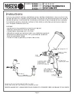 Preview for 8 page of Matco Tools MTPGHV13 Manual