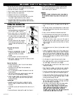 Preview for 3 page of Matco Tools MUC108IW Manual